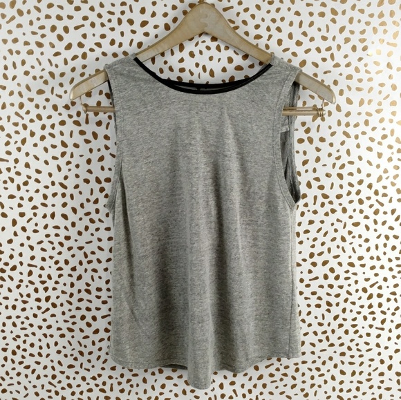 NWT Alice+Olivia Kassie linen cowl drape top - Picture 3 of 6